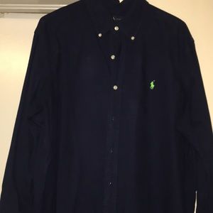 Polo by Ralph Lauren - XL Navy - Button-down